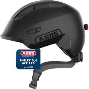 ABUS Casco infantil Smiley 3.0 ACE LED casco de bicicleta con luz ajuste profundo y espacio para una coleta para niñas y niños ABUS Casco infantil Smiley 3.0 ACE LED casco de bicicleta con luz ajuste profundo y espacio para una coleta para niñas y niños