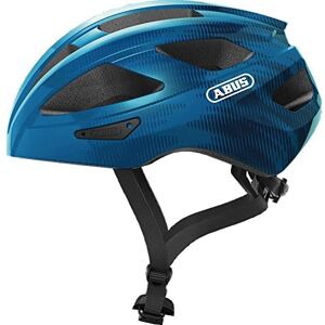 ABUS Macator - Casco de ciclismo deportivo para principiantes - Para hombre y mujer - Azul, talla M