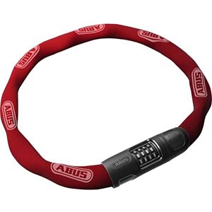 Abus 8808C/85 Candado - Longitud 85 cm, Rojo, Cadena de acero Abus 8808C/85 Candado - Longitud 85 cm, Rojo, Cadena de acero