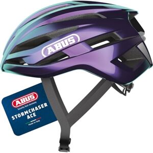 ABUS Casco StormChaser ACE para ciclismo de carretera casco ligero para ciclismo de competición, cicloturismo y ciclocross para hombre y mujer talla M, morado ABUS Casco StormChaser ACE para ciclismo de carretera casco ligero para ciclismo de competición, cicloturismo y ciclocross para hombre y mujer talla M, morado