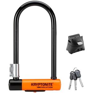 Kryptonite New-U Evolution Antirobbo para Bicicleta, Motocicleta, Naranja, 10 x 22,9 cm Kryptonite New-U Evolution Antirobbo para Bicicleta, Motocicleta, Naranja, 10 x 22,9 cm