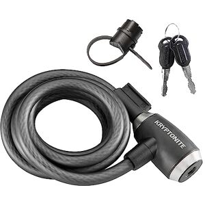 Kryptonite Kryptoflex 1218 Key Cbl New!!, 12Mmx180Cm, W/Brkt Locks Unisex Adulto, Negro, 12mm X 183cm Kryptonite Kryptoflex 1218 Key Cbl New!!, 12Mmx180Cm, W/Brkt Locks Unisex Adulto, Negro, 12mm X 183cm
