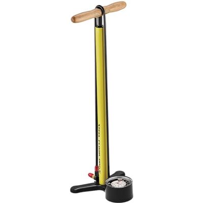 LEZYNE Steel Floor Drive-Manómetro 3" 5 Bomba de pie Unisex Adulto Pure Yellow LEZYNE Steel Floor Drive-Manómetro 3" 5 Bomba de pie Unisex Adulto Pure Yellow