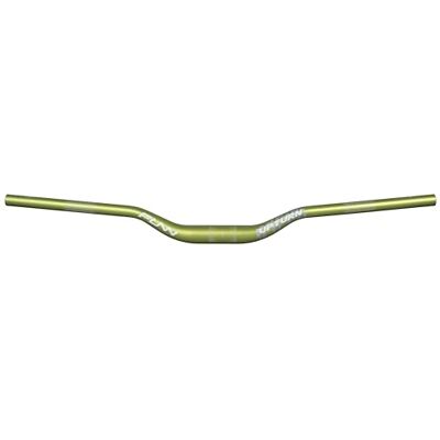 Funn Upturn Manillar Riser 35mm, Ancho 800mm, Rise 40mm (Verde) triple butted, aleación AL6061 y AL6066, geometría erguida, marcas para maneta y cambio, para MTB y BMX Funn Upturn Manillar Riser 35mm, Ancho 800mm, Rise 40mm (Verde) triple butted, aleación AL6061 y AL6066, geometría erguida, marcas para maneta y cambio, para MTB y BMX