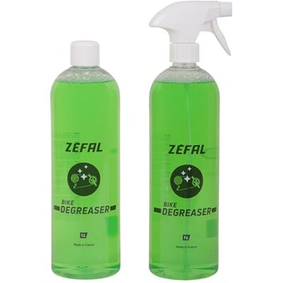 ZEFAL Bike Degreaser 1L + 1 L Desengrasante Cadena Bicicleta Biodegrable e Eficaz Limpia Cadenas Bicicletas y Discos de Frenos 2 x 1 Litro ZEFAL Bike Degreaser 1L + 1 L Desengrasante Cadena Bicicleta Biodegrable e Eficaz Limpia Cadenas Bicicletas y Discos de Frenos 2 x 1 Litro