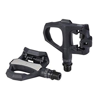 Pedales BBB Look Kéo - Negro - Carretera & Spinning - 9/16" Pedales BBB Look Kéo - Negro - Carretera & Spinning - 9/16"