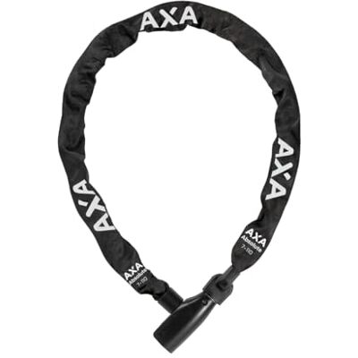 AXA Absolute 7-110 Candado de cadena (110 cm, nivel de seguridad 7, eslabones de acero de 7 mm, extralargo) AXA Absolute 7-110 Candado de cadena (110 cm, nivel de seguridad 7, eslabones de acero de 7 mm, extralargo)