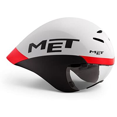 MET M3HM100M0BI2 Casco, M, Rojo, Unisex MET M3HM100M0BI2 Casco, M, Rojo, Unisex