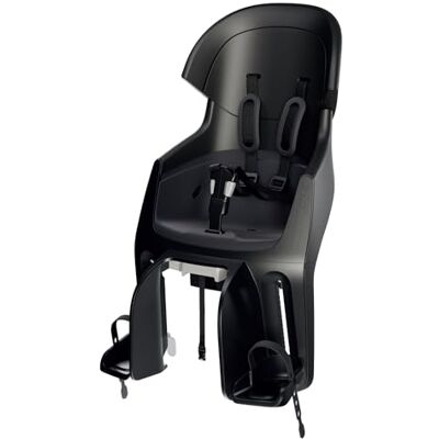 Bobike 8010800001 Silla Bicicleta Reclinable Trasera Portaequipajes Exclusive Evolve Maxi con diseño Envolvente, suspensión integrada y arnés 5 Puntos para niños, Negro Urbano Bobike 8010800001 Silla Bicicleta Reclinable Trasera Portaequipajes Exclusive Evolve Maxi con diseño Envolvente, suspensión integrada y arnés 5 Puntos para niños, Negro Urbano