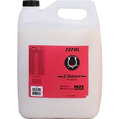 ZEFAL Z Sealant Liquido Antipinchazos Bicicleta Antipinchazos para Bicicletas Líquido Tubeless MTB Y Compatible con Neumáticos Válvulas Presta y Shrader 5 L ZEFAL Z Sealant Liquido Antipinchazos Bicicleta Antipinchazos para Bicicletas Líquido Tubeless MTB Y Compatible con Neumáticos Válvulas Presta y Shrader 5 L