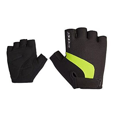 Ziener Guantes de Ciclismo CRIDO para Hombre/Bicicleta de montaña/Ciclismo Dedo Corto Transpirable, Amortiguador, Verde Lima, 8 Ziener Guantes de Ciclismo CRIDO para Hombre/Bicicleta de montaña/Ciclismo Dedo Corto Transpirable, Amortiguador, Verde Lima, 8
