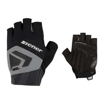Ziener Curdin Guantes de Ciclismo para Hombre, con Dedos Cortos, Transpirables, amortiguadores, Color Negro, 7,5 Ziener Curdin Guantes de Ciclismo para Hombre, con Dedos Cortos, Transpirables, amortiguadores, Color Negro, 7,5