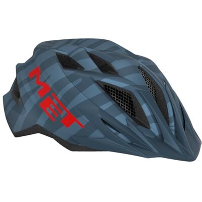 MET Casco Junior Crackerjack, Azul Mate T.Uni, 52-57 MET Casco Junior Crackerjack, Azul Mate T.Uni, 52-57