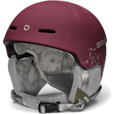 Briko Casco Helmet, Mujeres, Matt Tawny Port Plum-Nomad Beige, S Briko Casco Helmet, Mujeres, Matt Tawny Port Plum-Nomad Beige, S
