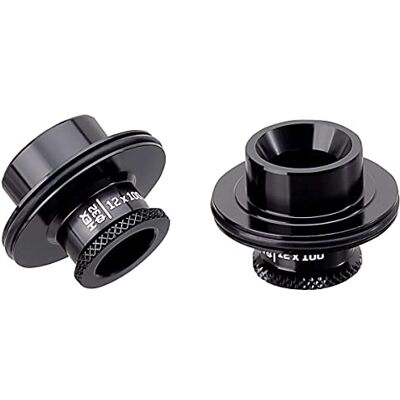 Spank Adaptador de buje Delantero Hex 12x100, Accesorios para Bicicleta de montaña, Unisex, Color Negro Spank Adaptador de buje Delantero Hex 12x100, Accesorios para Bicicleta de montaña, Unisex, Color Negro