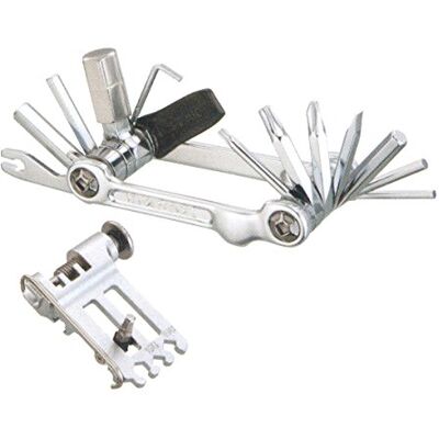 Topeak 20 Pro Mini herramienta plegable plata plata Talla:20 Funktionen Topeak 20 Pro Mini herramienta plegable plata plata Talla:20 Funktionen