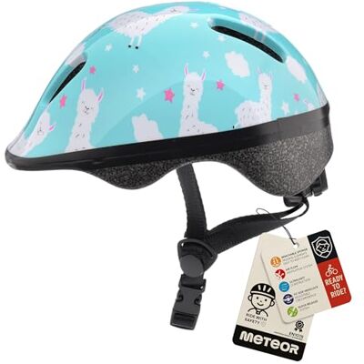 meteor Casco Bicicleta para Niñas y Niños Helmet Infantil de Bici para Ciclismo MTB Road Race Montaña BMX Carretera y Actividad Ciclista Rolerskate Patines meteor Casco Bicicleta para Niñas y Niños Helmet Infantil de Bici para Ciclismo MTB Road Race Montaña BMX Carretera y Actividad Ciclista Rolerskate Patines