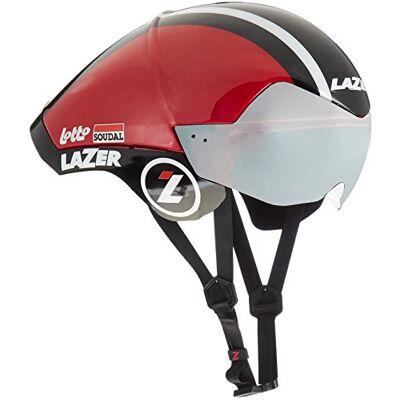 LAZER Wasp Air Casco de Bicicleta, Unisex, Color Negro, Rojo y Blanco, tamaño Small LAZER Wasp Air Casco de Bicicleta, Unisex, Color Negro, Rojo y Blanco, tamaño Small