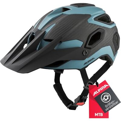 ALPINA Unisex Adultos, ROOTAGE Casco de Bicicleta, Dirt-Blue Matt, 52-57 cm ALPINA Unisex Adultos, ROOTAGE Casco de Bicicleta, Dirt-Blue Matt, 52-57 cm