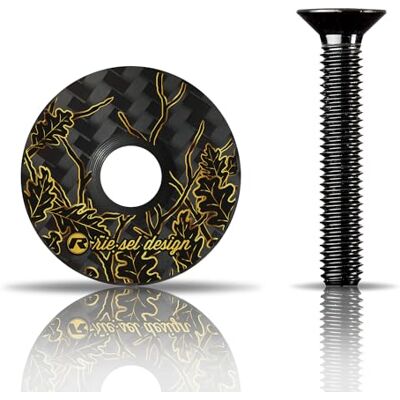 Riesel Design Ahead Kappe Stem - Carbono, Negro, 1 1/8" Riesel Design Ahead Kappe Stem - Carbono, Negro, 1 1/8"