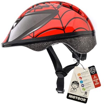 meteor Casco Bicicleta para Niñas y Niños Helmet Infantil de Bici para Ciclismo MTB Road Race Montaña BMX Carretera y Actividad Ciclista Rolerskate Patines meteor Casco Bicicleta para Niñas y Niños Helmet Infantil de Bici para Ciclismo MTB Road Race Montaña BMX Carretera y Actividad Ciclista Rolerskate Patines