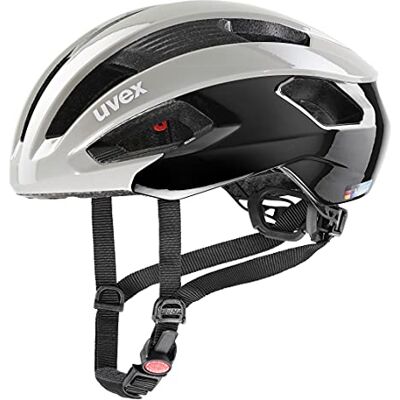 Uvex Rise Rennrad Fahrrad Helm Beige/Schwarz 2023 Uvex Rise Rennrad Fahrrad Helm Beige/Schwarz 2023