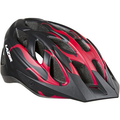Lazer Helm J1 Big Flames Casco, Infantil, Estampado, Small Lazer Helm J1 Big Flames Casco, Infantil, Estampado, Small