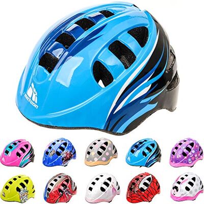 meteor Casco Bicicleta para Niñas y Niños Helmet Infantil de Bici para Ciclismo MTB Road Race Montaña BMX Carretera y Actividad Ciclista Rolerskate Patines meteor Casco Bicicleta para Niñas y Niños Helmet Infantil de Bici para Ciclismo MTB Road Race Montaña BMX Carretera y Actividad Ciclista Rolerskate Patines