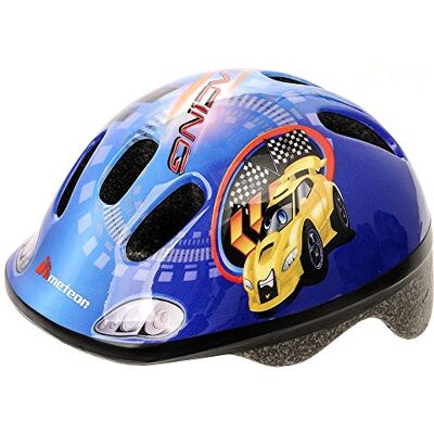 meteor Casco Bicicleta para Niñas y Niños Helmet Infantil de Bici para Ciclismo MTB Road Race Montaña BMX Carretera y Actividad Ciclista Rolerskate Patines meteor Casco Bicicleta para Niñas y Niños Helmet Infantil de Bici para Ciclismo MTB Road Race Montaña BMX Carretera y Actividad Ciclista Rolerskate Patines