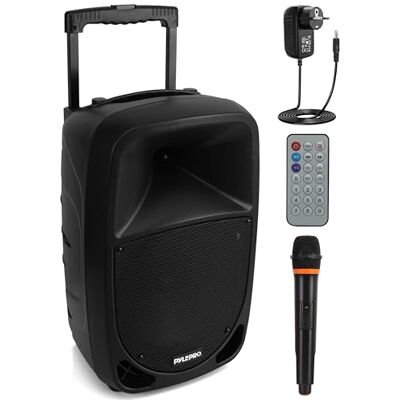 Altavoz Bluetooth portátil Pyle Travel PSBT105A con micrófono - 1000W Negro Altavoz Bluetooth portátil Pyle Travel PSBT105A con micrófono - 1000W Negro