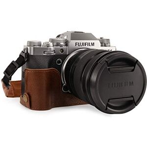 MegaGear Ever Ready MG1924 Funda de Piel para cámara Fujifilm X-T4, Color marrón MegaGear Ever Ready MG1924 Funda de Piel para cámara Fujifilm X-T4, Color marrón