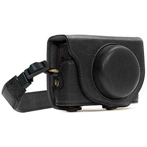 MegaGear Estuche Ever Ready, Funda de pronto uso de cuero, con correa compatible con Sony Cyber-shot DSC-RX100 VI, DSC-RX100 V, DSC-RX100 IV Negro MegaGear Estuche Ever Ready, Funda de pronto uso de cuero, con correa compatible con Sony Cyber-shot DSC-RX100 VI, DSC-RX100 V, DSC-RX100 IV Negro