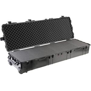 PELI 1770 Maleta Protectora para Rifles u Otros Objetos alargados, Resistente al Agua IP67, Capacidad: 120L, Fabricado en EE. UU., sin Espuma, Color: Negro PELI 1770 Maleta Protectora para Rifles u Otros Objetos alargados, Resistente al Agua IP67, Capacidad: 120L, Fabricado en EE. UU., sin Espuma, Color: Negro