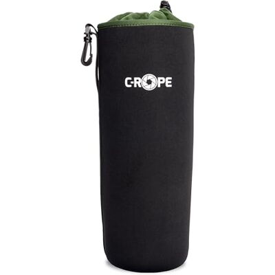 C-Rope Funda de Neopreno para Objetivo con Forro Polar, Funda para Lentes y Accesorios de cámara, Negro, XXX-Large, Mochila C-Rope Funda de Neopreno para Objetivo con Forro Polar, Funda para Lentes y Accesorios de cámara, Negro, XXX-Large, Mochila