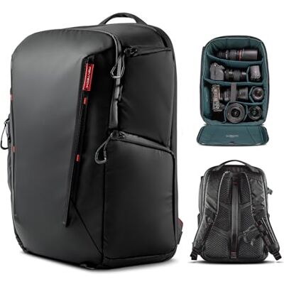 PGYTECH OneMo Lite Mochila Fotográfica Camara 22L Impermeable, Negra PGYTECH OneMo Lite Mochila Fotográfica Camara 22L Impermeable, Negra