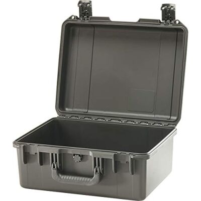 PELI Storm IM2450 Maleta técnica fotográfica para cámaras SDLR, réflex, drones y accesorios, resistente al agua y el polvo, 32L de capacidad, fabricada en EE.UU., sin espuma, color negro PELI Storm IM2450 Maleta técnica fotográfica para cámaras SDLR, réflex, drones y accesorios, resistente al agua y el polvo, 32L de capacidad, fabricada en EE.UU., sin espuma, color negro
