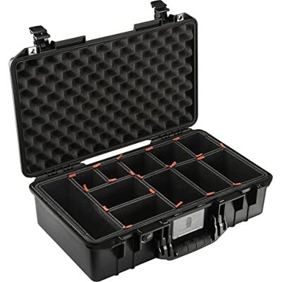 PELI Air 1525 Maleta de protección Ligera con TrekPak, Color Negro PELI Air 1525 Maleta de protección Ligera con TrekPak, Color Negro