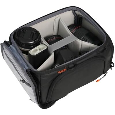 TARION Bolsillo interior para cámara de fotografía: compartimento interior para mochila, morral profesional fotográfico acolchado SLR con manta extraíble para objetivos DSLR Reflex ShellCore(S) TARION Bolsillo interior para cámara de fotografía: compartimento interior para mochila, morral profesional fotográfico acolchado SLR con manta extraíble para objetivos DSLR Reflex ShellCore(S)