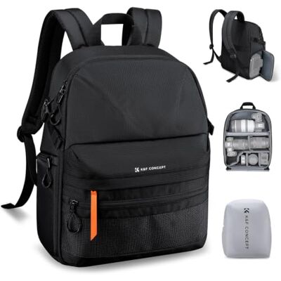 K&F CONCEPT Mochila Ligera para Cámara, Gran capacidad 25 L K&F CONCEPT Mochila Ligera para Cámara, Gran capacidad 25 L