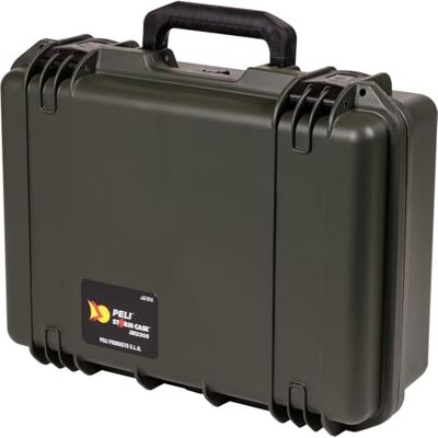 PELI iM2300 Maleta Protectora 20L Sin Espuma Verde Oliva – Maleta rígida Impermeable y Antipolvo para cámaras Profesionales, Drones y Equipos audiovisuales, Alta Resistencia PELI iM2300 Maleta Protectora 20L Sin Espuma Verde Oliva – Maleta rígida Impermeable y Antipolvo para cámaras Profesionales, Drones y Equipos audiovisuales, Alta Resistencia