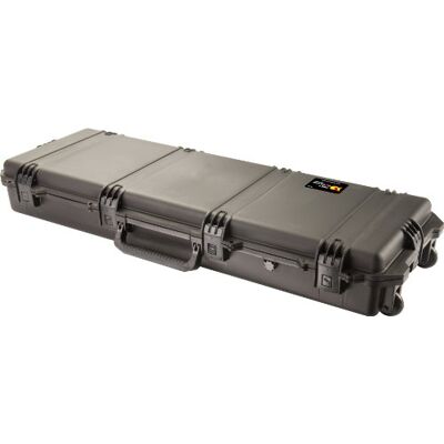 PELI Storm IM3200 Maleta rugerizada Alargada y con Ruedas para trípodes y Equipos de Caza, Resistente al Agua y Polvo, 61L de Capacidad, Fabricada en EE.UU., con Espuma Personalizable, Color Negro PELI Storm IM3200 Maleta rugerizada Alargada y con Ruedas para trípodes y Equipos de Caza, Resistente al Agua y Polvo, 61L de Capacidad, Fabricada en EE.UU., con Espuma Personalizable, Color Negro