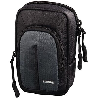 Hama Fancy Sporty Compact Fundas y Fundas para cámaras de Fotos, Color Negro, Gray, M, Compacto Hama Fancy Sporty Compact Fundas y Fundas para cámaras de Fotos, Color Negro, Gray, M, Compacto