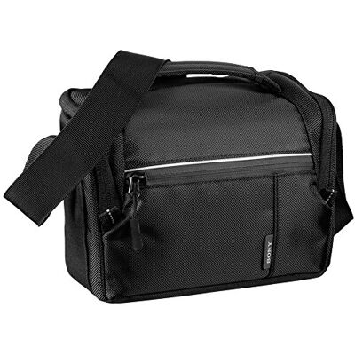 Sony LCSSL10B.SYH Bolsa de Transporte Flexible Compatible con cámaras NEX, Color Negro Sony LCSSL10B.SYH Bolsa de Transporte Flexible Compatible con cámaras NEX, Color Negro