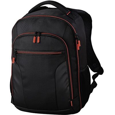 Hama Mochila cámara réflex 12L con Compartimento Tablet 10,1" (Mochila fotográfica Acolchada con separadores Ajustables Funda Lluvia y Soporte trípode) Negro/Rojo Hama Mochila cámara réflex 12L con Compartimento Tablet 10,1" (Mochila fotográfica Acolchada con separadores Ajustables Funda Lluvia y Soporte trípode) Negro/Rojo