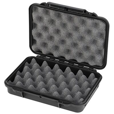 MAX Cases 002GPB.079 Maleta hermética con espuma alveolada dimensiones internas 212 x 140 x 47 mm MAX Cases 002GPB.079 Maleta hermética con espuma alveolada dimensiones internas 212 x 140 x 47 mm