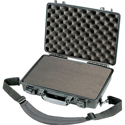 PELI 1470 Maletín para Port 11L de Polipropileno Resistente a los Impactos, IP67, 19L de Capacidad, con Espuma Personalizable, Negro PELI 1470 Maletín para Port 11L de Polipropileno Resistente a los Impactos, IP67, 19L de Capacidad, con Espuma Personalizable, Negro
