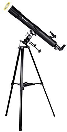 Bresser Taurus 90/900 NG Telescopio refractor con Adaptador de Cámara de Smartphone