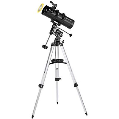 Bresser Pluto 114/500 EQ Telescopio con Adaptador de Cámara de Smartphone Bresser Pluto 114/500 EQ Telescopio con Adaptador de Cámara de Smartphone