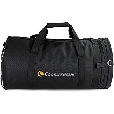 Celestron 94030 Telescope Bag for 9.25” Schmidt Cassegrain and EdgeHD Optical Tubes – Water-Resistant and Durable Carry Case with Protective Walls, Accessory Pocket and Padded Strap, Black Celestron 94030 Telescope Bag for 9.25” Schmidt Cassegrain and EdgeHD Optical Tubes – Water-Resistant and Durable Carry Case with Protective Walls, Accessory Pocket and Padded Strap, Black