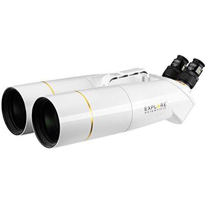 Explore Scientific Prismáticos Grandes BT-100 SF con oculares LER de 62 Grados de 20 mm Explore Scientific Prismáticos Grandes BT-100 SF con oculares LER de 62 Grados de 20 mm